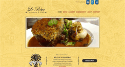 Desktop Screenshot of lerevecafe.com